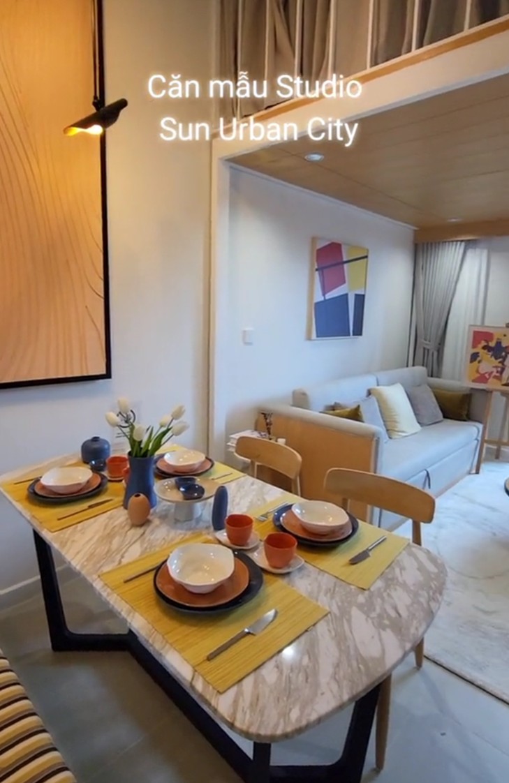 Căn hộ studio - tòa P8 dự án Sun Urban City Hà Nam (P80939) - Ảnh 1